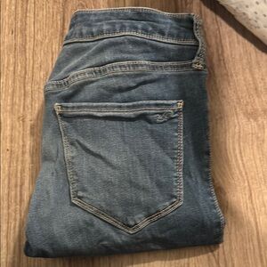 Classic Blue ripped Denim Jeans